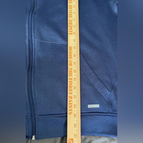 Tek Gear Men’s Navy Blue Training Performance Wear Zippered Hoodie; Size L - Picture 9 of 9